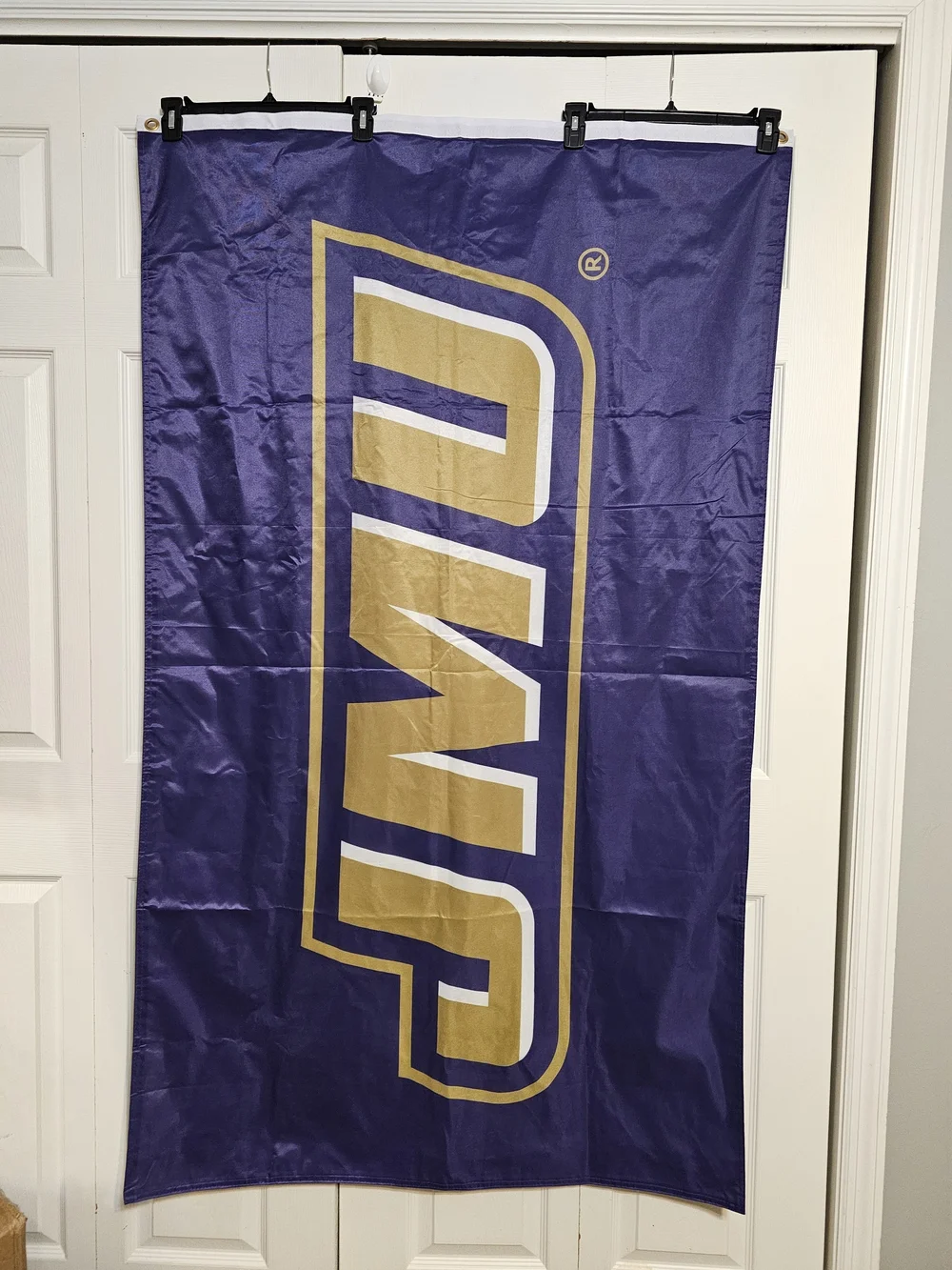 💛💜JMU 3x5 Flag Double Sided Heavy Duty James Madison University Dukes